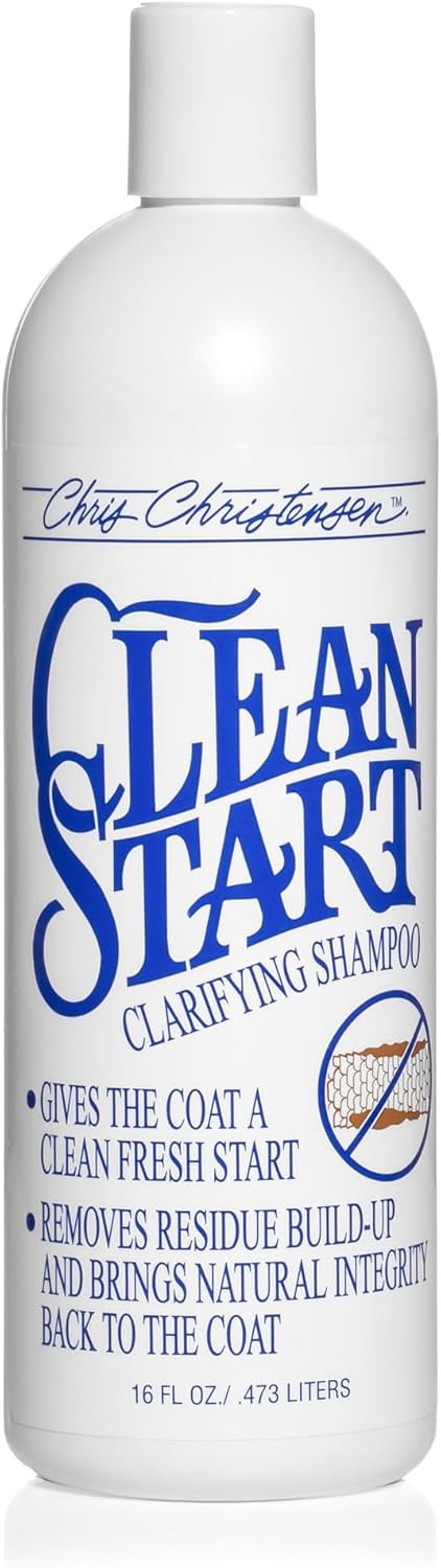 Chris Christensen Clean Start Clarifying Dog Shampoo - Pro-Vitamin Formula That Wont