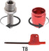 4 Sets SING F LTD of Bicycle Olive Connecting Insert Oil Fitting Kit for Avid Sram Bike Hydraulic Disc StealthamaJig