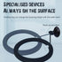 Fish Feeding Ring: Safe Floating Food Feeder Circle with Suction Cup for Aquarium, Ideal for Guppy, Betta, Goldfish (1