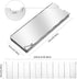 Folding Camping Stove Windscreen - 12 Plates Aluminum Windshield with Carrying Bag for Outdoor Cooker
