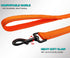 10FT Traffic Leash with 2 Handle Dog Leash Reflective, Easy Control Training Walking Nylon Two-Double Handle Dog Leash for Large Medium dogs and Pullers