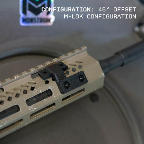 Monstrum Scout Light Mount Series, Compatible with Surefire M300/M600 & Streamlight Protac Series, Slim M-LOK