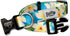 Shaka's Salty Paws Dog Collar, Small Medium Large, Blue Floral Hawaiian Print, Adjustable 10-16"