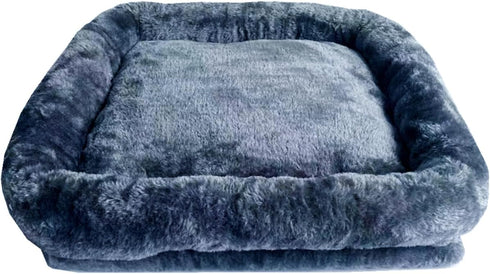 Cat Tree Tower Replacement Parts, Top Cushion Cover Bed for Cat Perch (15.7" x 15.7", Grey)