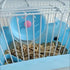 Pet Hamster Cage with Running Wheel, Water Bottle, Food Basin, Portable Carrier House Mice Home Habitat for Going Out,