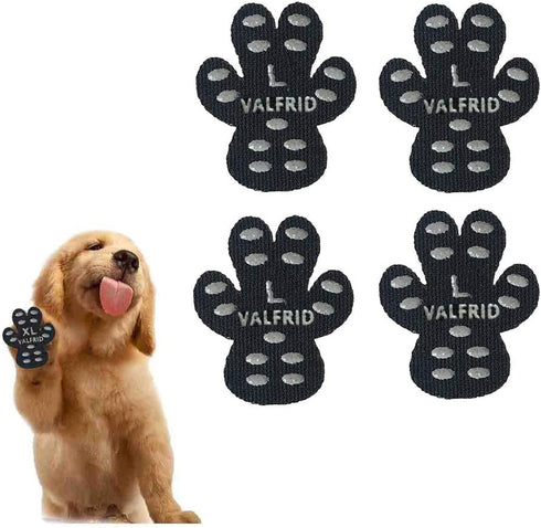 Dog Paw Protector Anti-Slip Grips, 24 Pieces Disposable Self Adhesive Dog Shoes Booties Socks Replacement