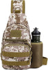 NuCamper Tactical Sling Bag Pack - Military Molle EDC Rover Shoulder Backpack for Men