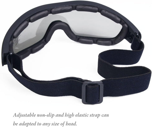 UV Protective Motorcycle Goggles Tactical Sunglasses Outdoor Glasses