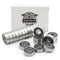 Premium 20Pcs 608rs Bearings Skateboard Bearings Longboard Bearings (8x22x7mm) - Double Rubber Sealed Deep Groove