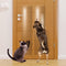 KEBE Clear Premium Heavy Duty Door Scratch Protector, 63 in X 7.9 in, Furniture Wall Shield for Dog Cat Scratching