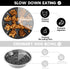 Slow Feeder Dog Bowls Insert, Animire Soft Silicone Anti-Choking Puzzle Feeder, Anti-Slip, Compatible with Elevated