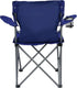Generic Portable Quad Folding Camp Chair with Cup Holder and Carry Bag, Outdoor Lawn Chair for Travel, Royal Blue
