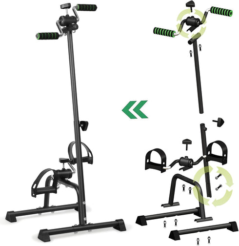 Grebest Exercise Bike for Seniors, Adjustable Pedal Bike for Leg/Arm/Knee, Workout Bike for Home, Stationary Bike