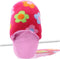 Red Cute Pet Puppy Dog Cat Slipper Shape Plush Chew Play Toy, Flip-Flops Squeaky Toys