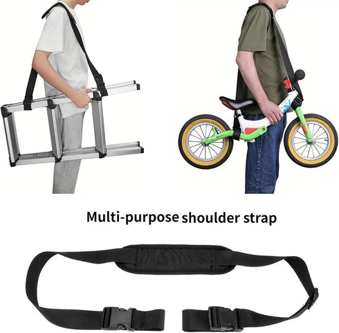 UtySty Step Ladder Carry Strap Carrying Belt Telescoping Ladder Shoulder Straps Carrier for Folding Step Stool
