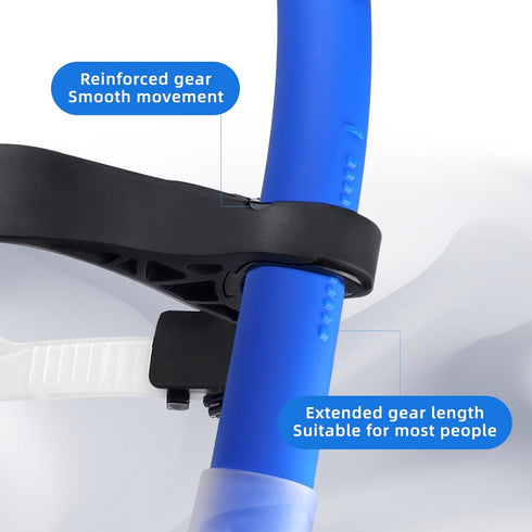 Supertrip Adult Swim Snorkel for Lap Swimming, Training Snorkeling Gear