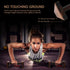 Push-up Stand, 2 PCS Wood Pushup Bars, Non-Slip Base Exercise Home Workout Equipment, 30CM Wooden Parallettes