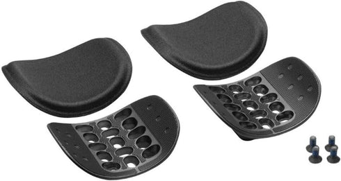 Profile Designs Ergo Injected Armrest Kit, Black, 4 x 4.5 x 2"