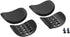 Profile Designs Ergo Injected Armrest Kit, Black, 4 x 4.5 x 2"