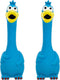 Hungdao 2 Pcs Horse Toys - 11 Inches Latex Rubber Chicken Dog Toy for Separation Anxiety (Blue)