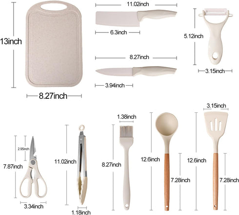 TOOPONE Set,Camping Set, Camping Cookware,Camp Cookware, Camping Kitchen Cooking Utensils, Camping Cookware Camping