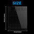 Fish Tank Divider Kit - Acrylic Aquarium Divider with 8 Suction Cups - Transparent Plate 9.8 * 11.8inch (25 * 30cm)