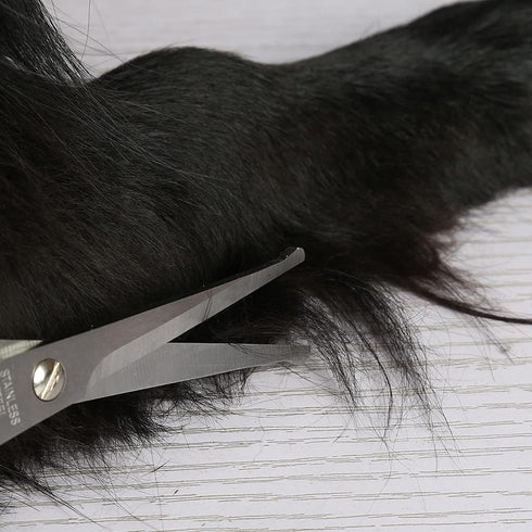 Chibuy Pet Grooming Scissors Set for Dogs & Cats, Stainless Steel with Safety Round Tips, Professional Grooming Tools