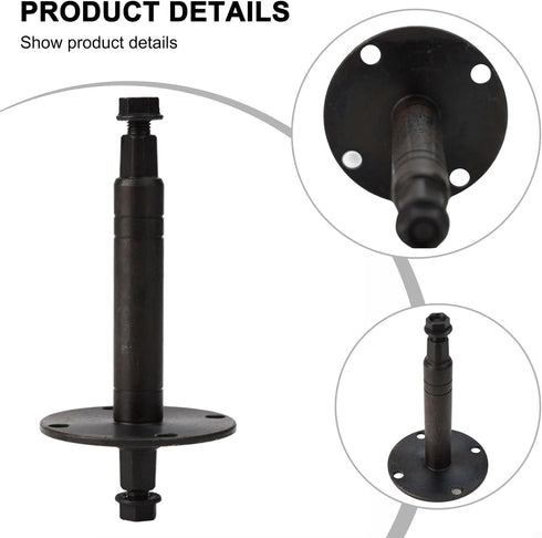 Pumixiy Accessory(20mmx165mm) For Tianxin Exercise For Bike Middle Wheel Axle Pedal Replacement Part for Spin For Bike