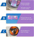 LEFTSTARER Guinea Pig Accessories - Tunnel and Hammock for Small Animals, Sugar Glider Cage Accessories (Purple-Star)