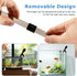 Waylenbo 80GPH 5-80 200cm Small Fish Aquarium Gravel Cleaner Kit - Manual Strong Suction Gravel Vacuum for Aquarium
