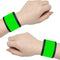 LED Glow Slap Bracelets - Light Up Wristbands for High Visibility Safety Gear, Fits Women Men