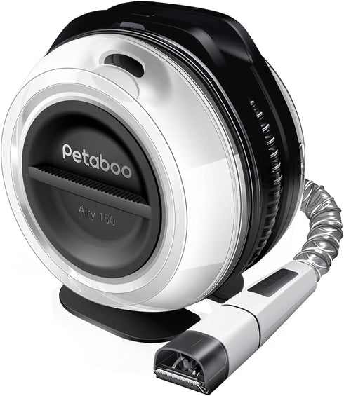 petaboo Cordless Dog Grooming Vacuum, Pet Grooming Kit with Clippers Nail Grinder,Low