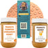 BUDDY BUDDER Pumpkin Pup + Ruff Ruff Raw Red Dog Enrichment Mat Combo, 100% All Natural Peanut Butter, Healthy Treats