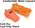 Super Loud Emergency Whistle with Lanyard - Ideal for Boating, Swimming, Kayaking, Hiking, Camping