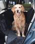 600D pettycare Dog Car Seat Cover for Back Seat, Heavy Duty Waterproof & Scratch-Resistant for Car with Side Flap, Pet