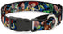 Buckle-Down Dog Collar Martingale - Toy Story Characters Running2 Denim Rays, 1.0 Inch Wide, Fits 9 to 15 Inches
