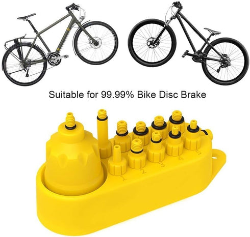 Professional Universal Hydraulic Disc Brake Bleed Kit, Mineral Oil Repair Tool for Brake Bleeding