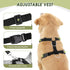 SlowTon Dog Seat Belt Harness for Car, Dog Car Harness Adjustable Mesh Breathable & Dog Seatbelt Safety Tether