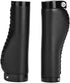 VGEBY1 Lockable Bike Handlebar Grips, PU Leather Retro Replacement Grips
