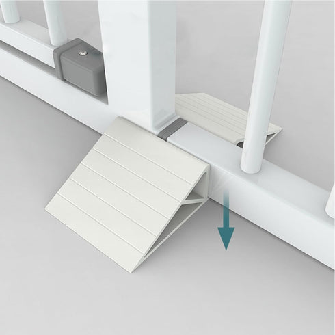 8 PCS Plastic Triangle Support Feet for Pet Gate, Reinforcement Fitting for Free Standing Dog Panel Fence