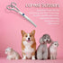 LILYS PET 6.5" Right-handed Pet Round-Tip Grooming Scissors, Stainless Steel Safety Grooming for Dogs and Cats