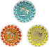 Pack of 3 Golf Ball Markers Crystal Ball Markers