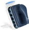 Aquarium Strong Magnetic Glass Cleaner Brush, Fish Tank Algae Magnet with 2 Detachable Scrapers