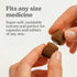 Presidio Pill Buddy Naturals - PB & Banana Recipe Pill Hiding Treats for Dogs - 30 Servings for Any Size Medication