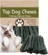 Top Dog Chews - Dental Turkey Tendon Sticks for Dogs, 1 LB / 16 OZ, 100% Natural Treats