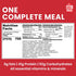 RecPak Performance Ultralight Instant Meals - 700 Cal 42g Protein Chocolate (3-Pack) for Your Next Adventure