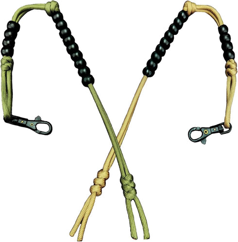 BSGB 2pcs Ranger Pace Count Beads Army Ranger Pace Beads Cord Counter Beads