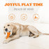 6-Pack Kseroo Indestructible Dog Toys for Aggressive Chewers: Peanut Butter Flavored Hard Nylon Bone Chew Toys, Tough