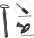 Kisangel 1Set Basketball Air Pump, Mini Hand Pump with Inflator Ball Needle for Bicycle Tires and Sports Balls