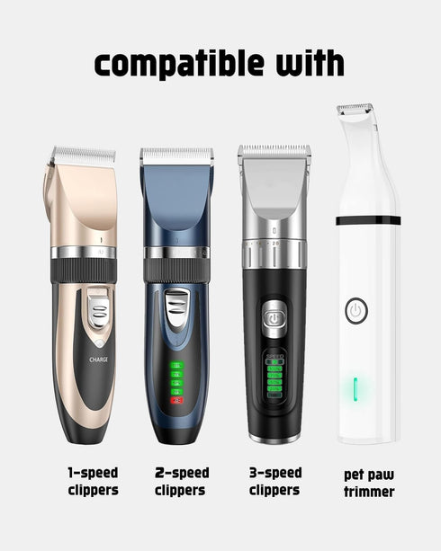oneisall Dog Clippers Charger, 5V USB Charging Cord for Dog Paw Trimmer, Replacement Cable with Cleaning Brush.